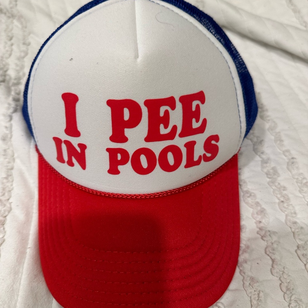 Red and White Trucker Hat